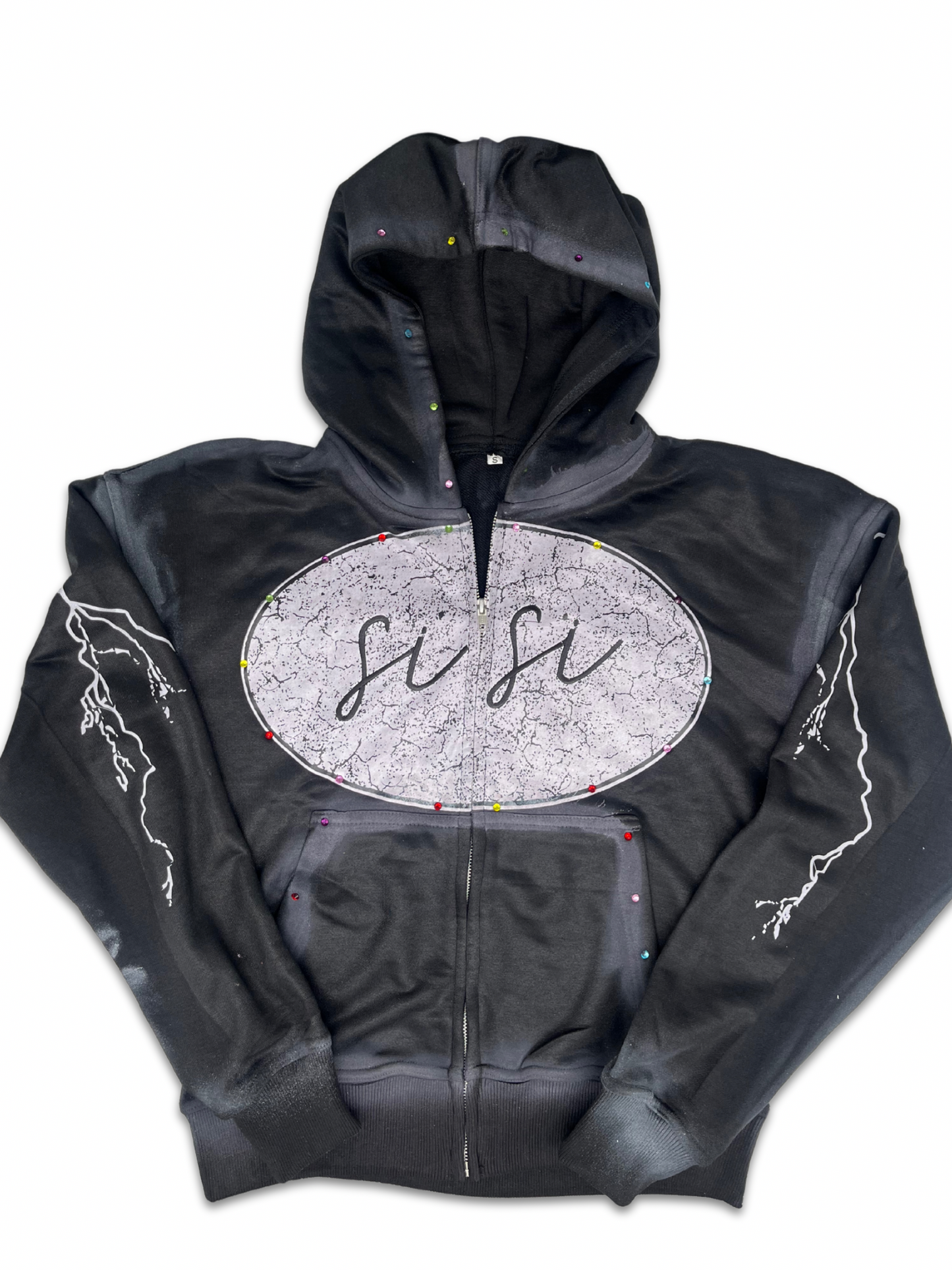 Rhinestone Vintage SiSi Hoodie