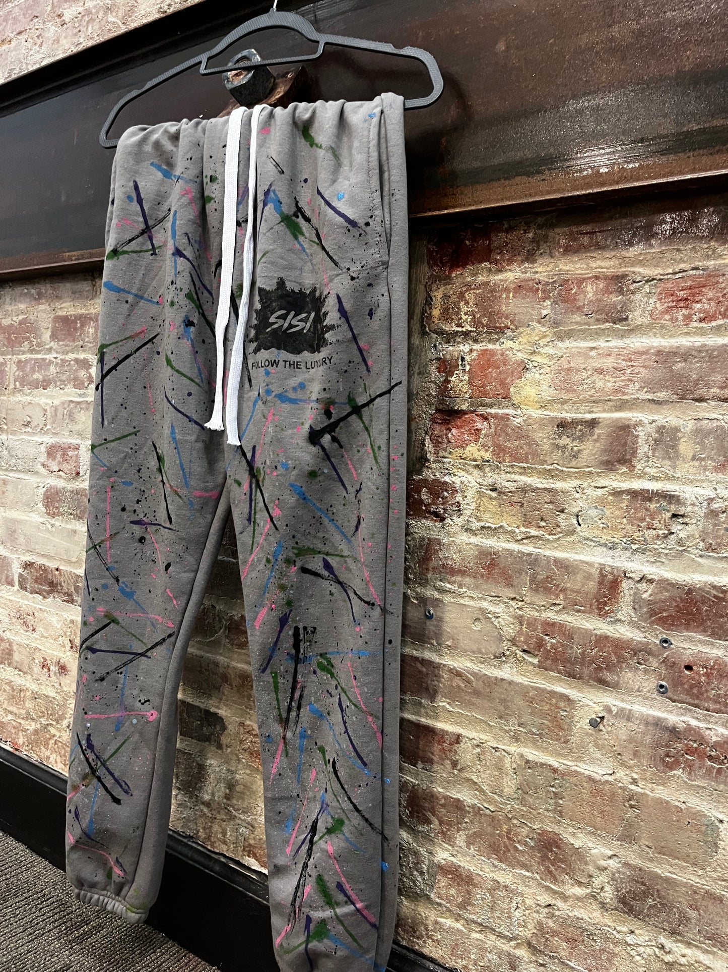 Grey”canvas🎨”Sweats