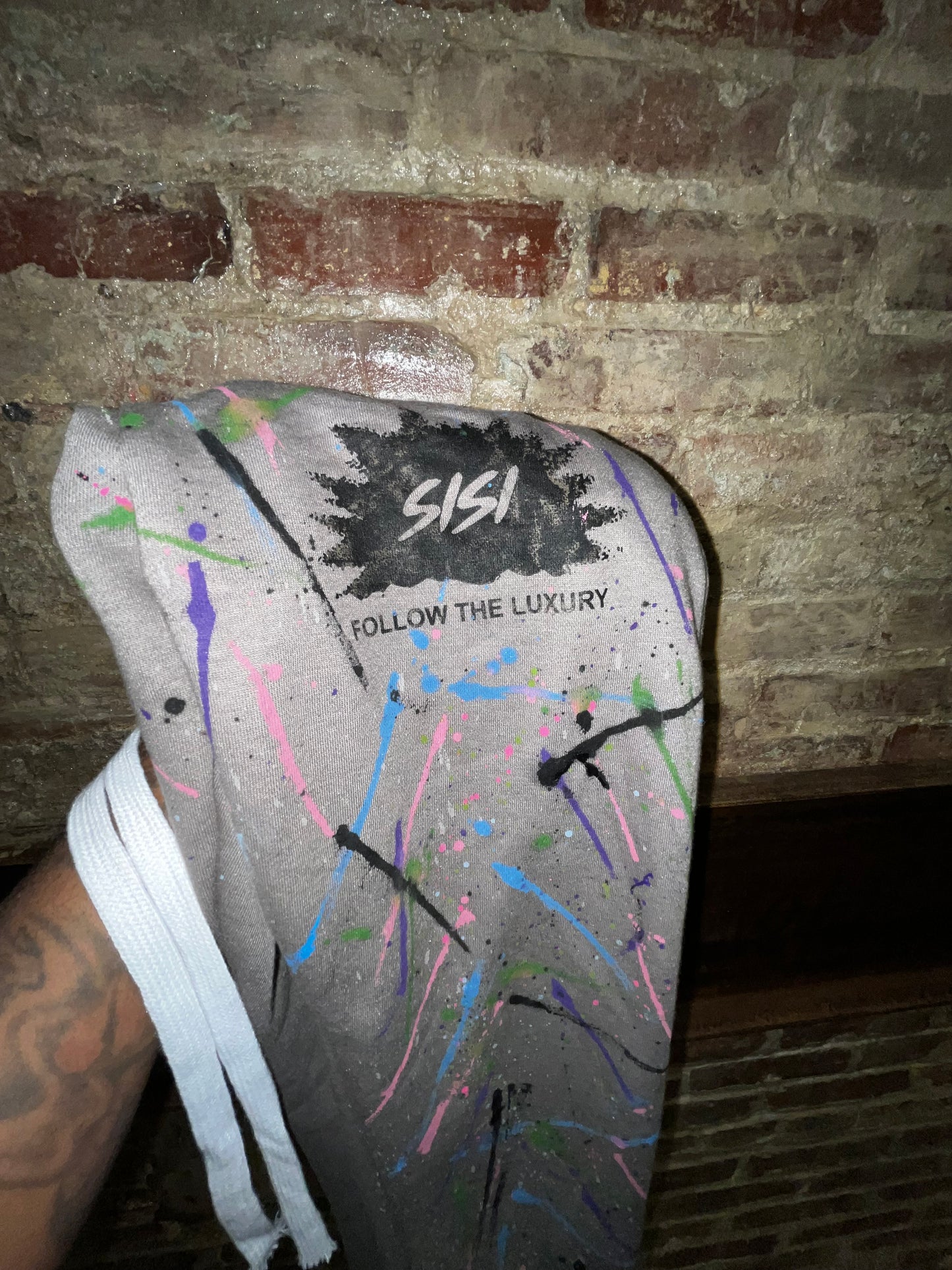 Grey”canvas🎨”Sweats