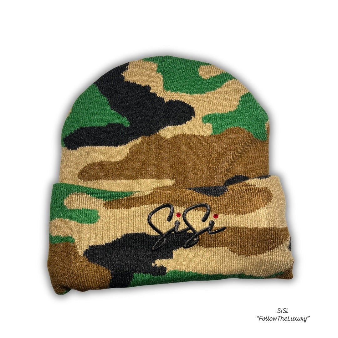 SiSi camo reversible Beanies